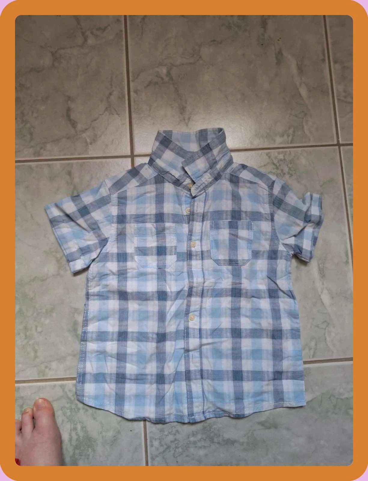 Chemise manche courte fagottino 24 30 mois 92 cm
